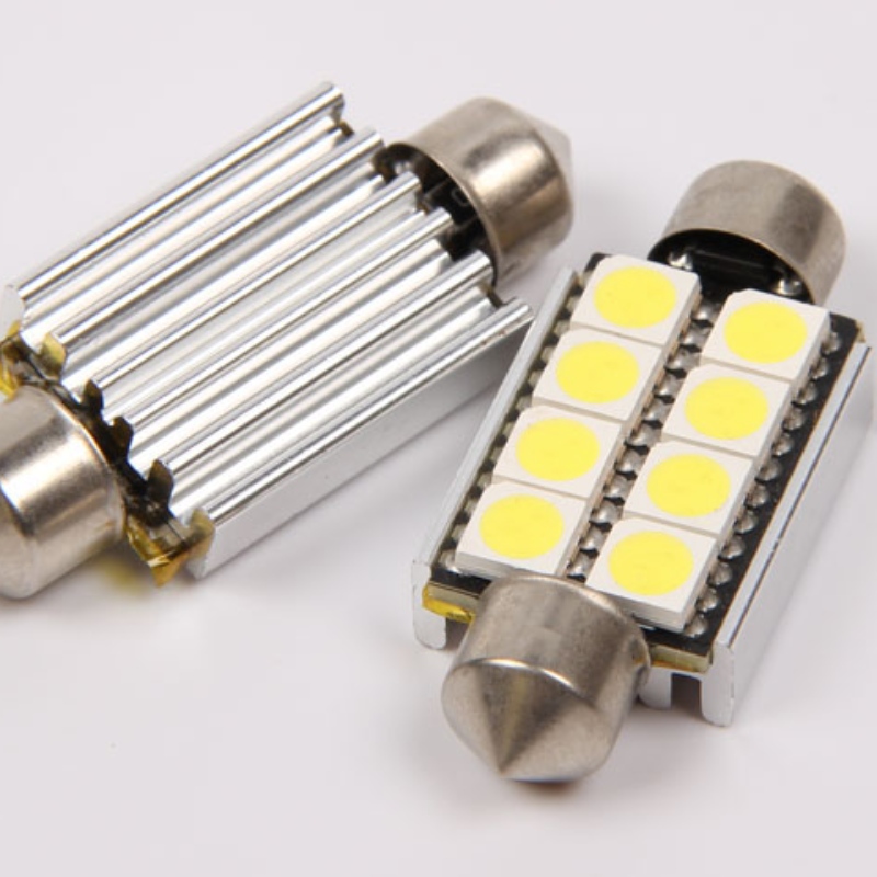 5050 8smd canbus bezbłędny 42mm auto samochód 12V led feston światła led wnętrze światła led lampka do czytania