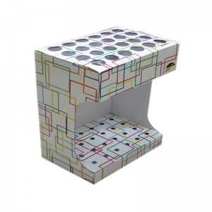 Niestandardowy kartonowy stojak ekspozycyjny do butelek chłodzących