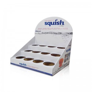 Niestandardowy kartonowy stojak ekspozycyjny do butelek chłodzących