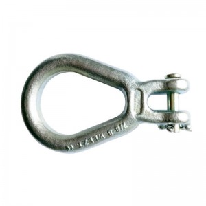 G70 Alloy Clevis Lug Link White Ocynkowana