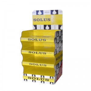 4-kondygnacyjne niestandardowe logo Stojak na karton