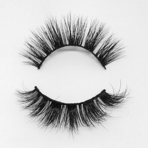 Aksamitne sztuczne rzęsy z norek