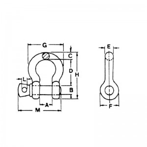Szakla kotwiąca z ocynkowanym zabezpieczeniem