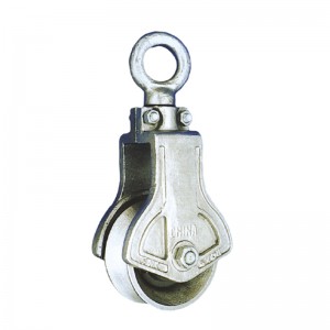 Spróbuj ocynkowanego bloku trałowego z blokadą sieciową