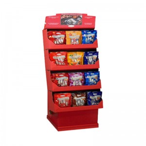 Wysokiej jakości niestandardowy karton z kartonu podłogowego do wyświetlania na zamówienie