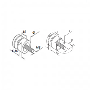 Adapter do szkła 30MM