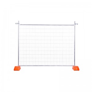 Ocynkowane ogniowo ogrodzenie bezpieczeństwa i ogrodzenie tymczasowe
