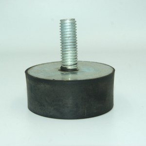 Dostosowany gumowy amortyzator męski ze śrubą do maszyn