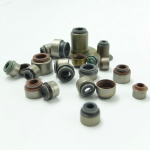 Gorąca sprzedaż Gumowa uszczelka olejowa trzonu zaworu Viton do silnika motocyklowego CD 70