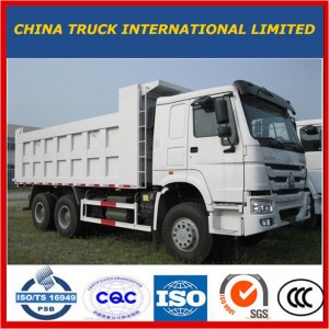 Sinotruk HOWO 20Cubic Meters 371 6X4 Heavy Duty Tipper / Dump Truck