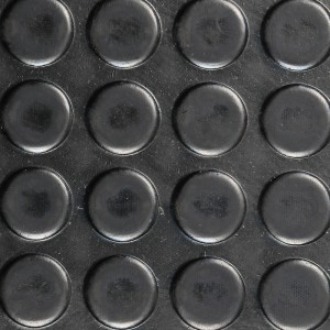 Odporna na ogień rolka z gumowej maty z okrągłymi kropkami do szpitala