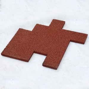 uderzenie kość typu psia guma EPDM Mata podłogowa z gumy do układania na zewnątrz