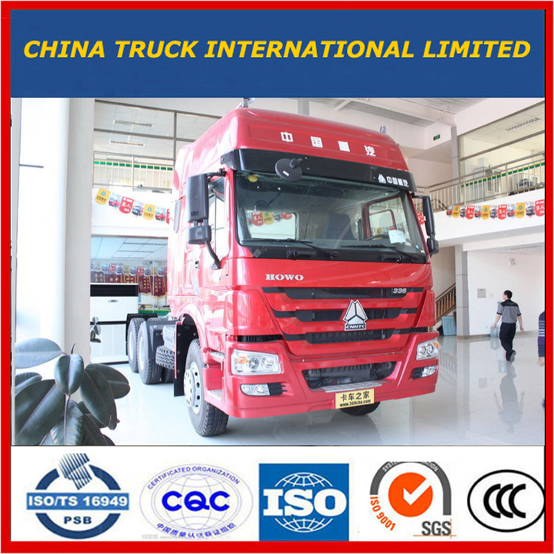 Sinotruck Heavy Duty Truck 336hp HOWO Holownicza ciężarówka, ciągnik siodłowy, ciężarówka