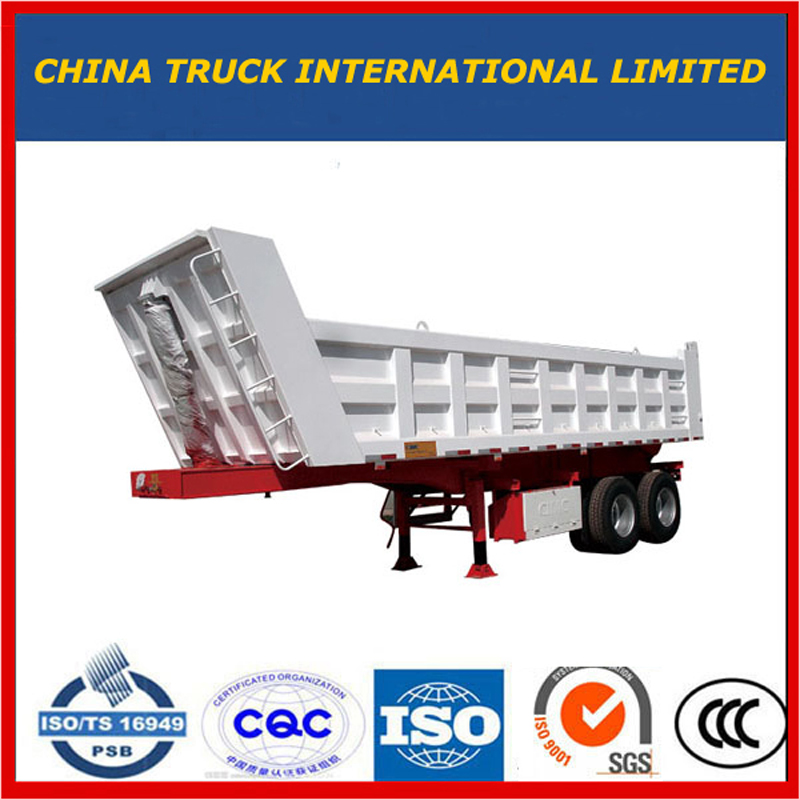 3 Axle CIMC Dump Trailer Truck Trailer / Naczepa / Naczepa / Naczepa na sprzedaż