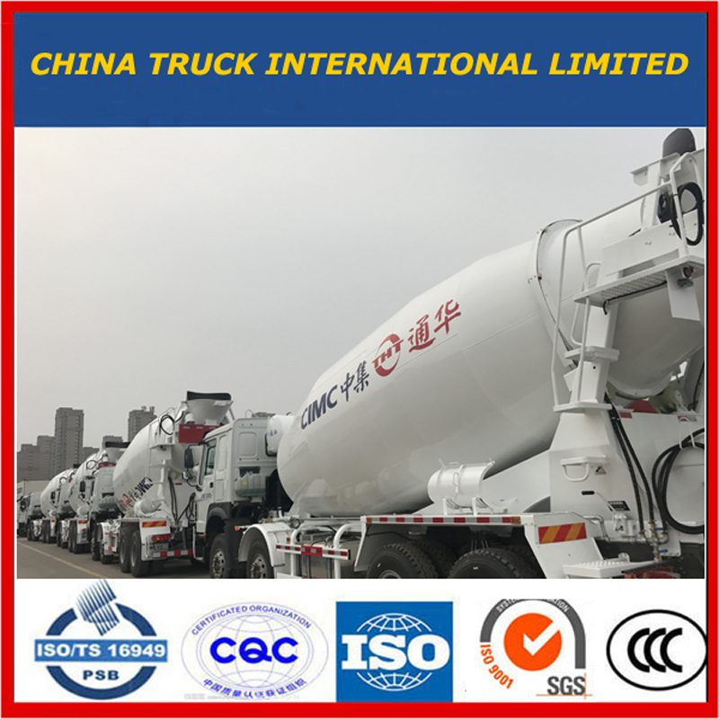 Ciężka betoniarka HOWO 6 * 4 8m3 Cement Diesel Betonomieszarka