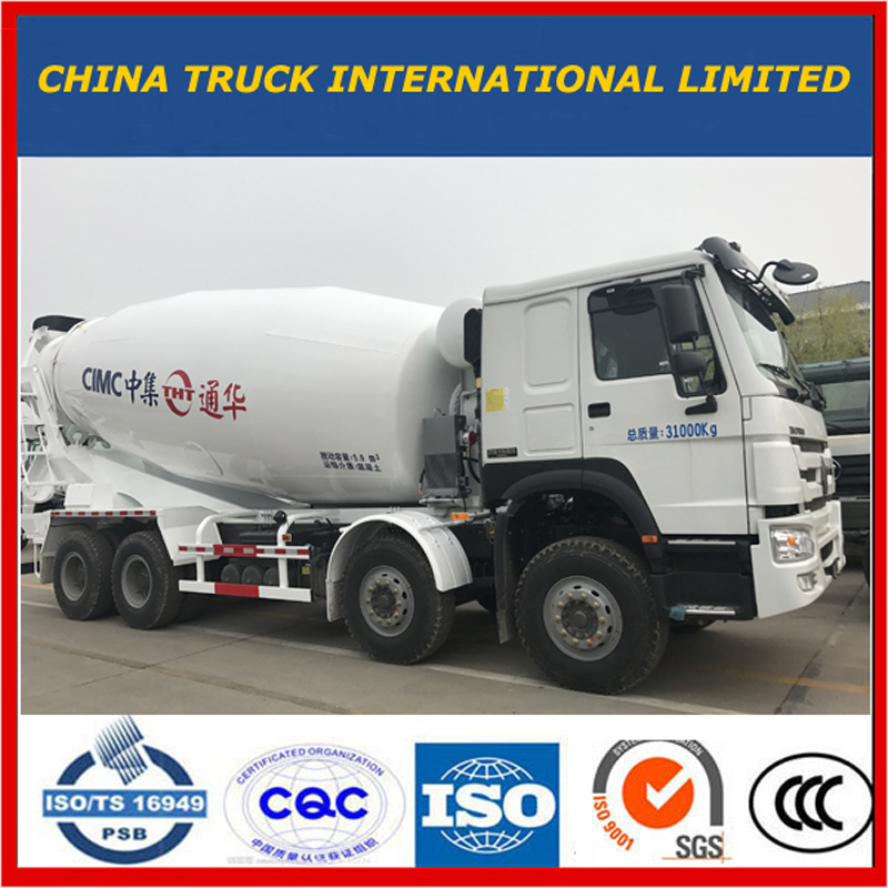 Ciężka betoniarka HOWO 6 * 4 8m3 Cement Diesel Betonomieszarka