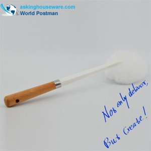 Akbrand Miękka szczotka do czyszczenia toalety Uchwyt plażowy