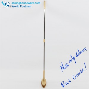 Akbrand Długa rączka Elastyczna szczotka podłogowa Trójkątna główka