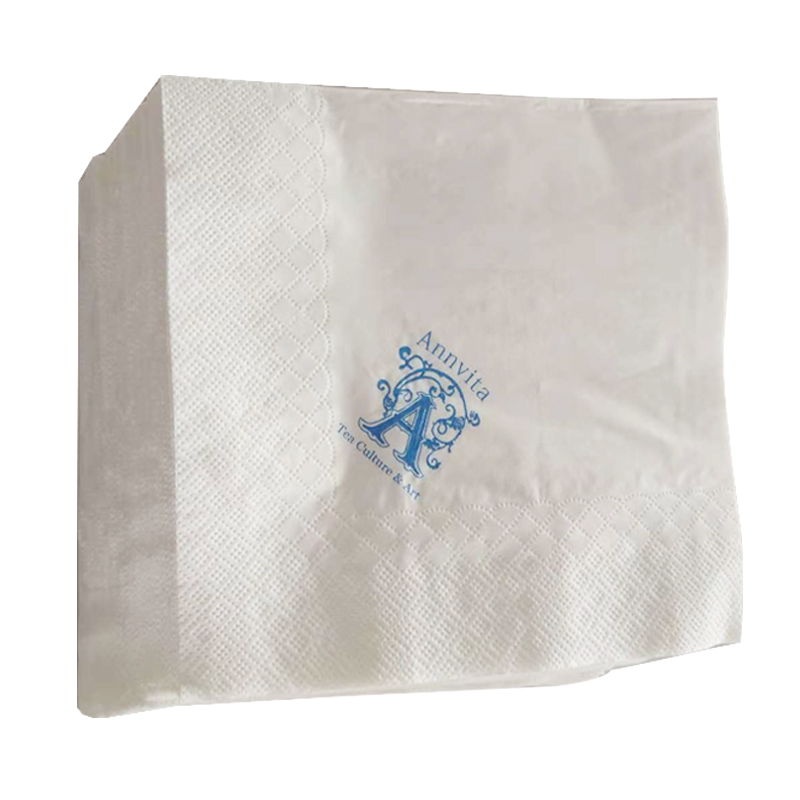 Gorąca sprzedaż Nowy produkt Dostosowane logo serwetka z nadrukiem