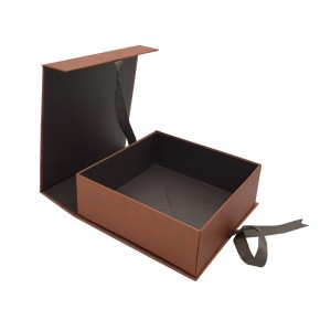 Niestandardowe luksusowe składane pudełko na prezenty