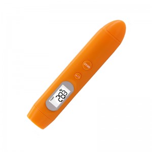 Chiny Nowy innowacyjny produkt Ekran LCD Bezdotykowy 1 sekundowy szybki pomiar Cyfrowy termometr na podczerwień do czoła