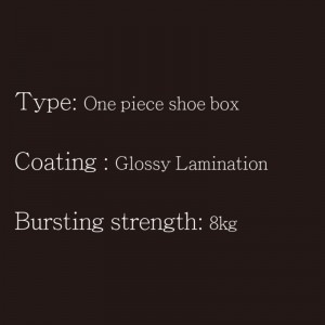 Buty pudełko-jeden typ typu3