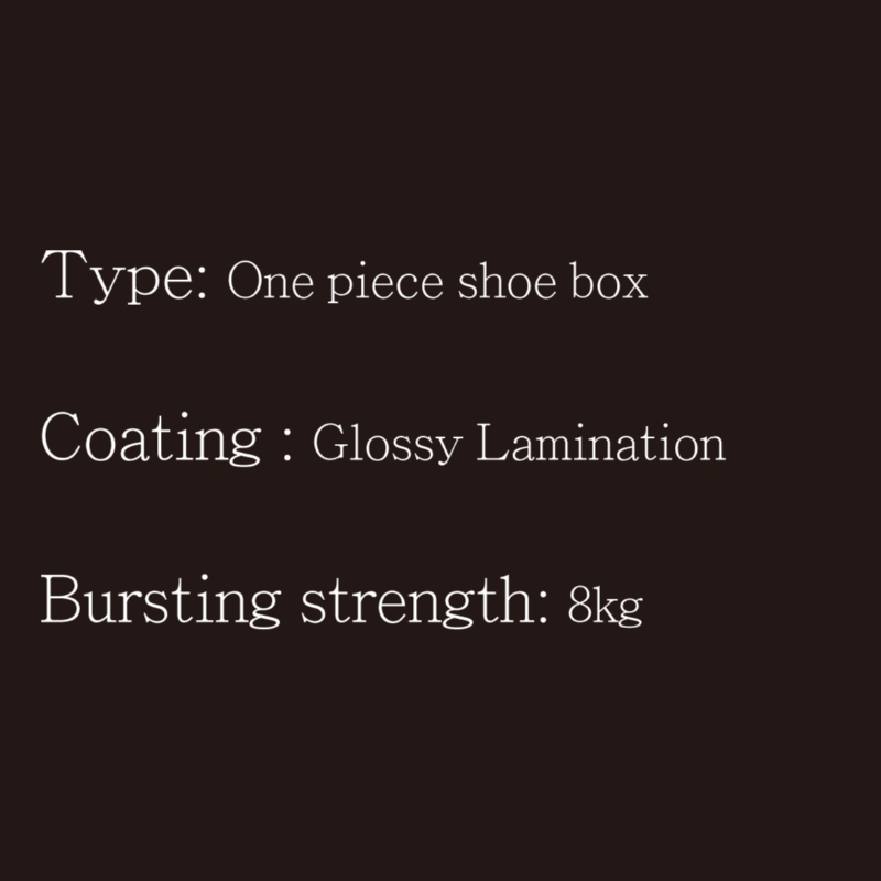 Buty pudełko-jeden typ typu3