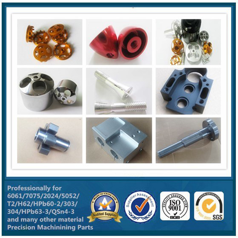 Przetwarzanie CNC Elementy anodowane z aluminium Obróbka części w fabryce w Chinach