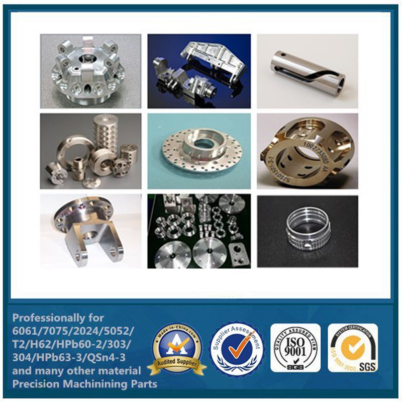 Przetwarzanie CNC Elementy anodowane z aluminium Obróbka części w fabryce w Chinach
