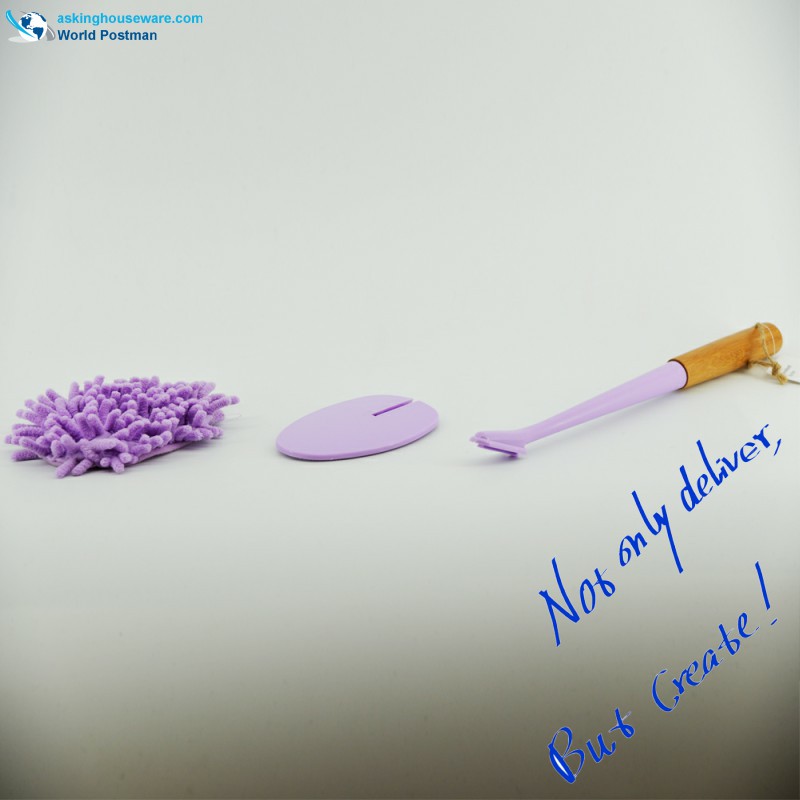 Akbrand Uchwyt bambusowy Superfine Fibre Removable Mop
