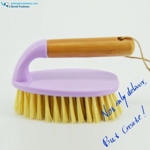 Akbrand Bambusowa szczotka do czyszczenia Szczotka do czyszczenia Buty Szczotka do ubrań Szczotka do czyszczenia