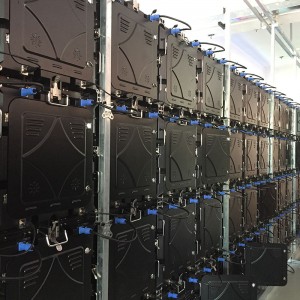 P6 Wypożyczalnia zewnętrzna Odlew aluminiowy Wyświetlacz LED 576 x 576 mm