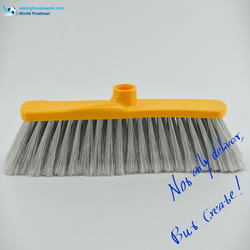 Akbrand Fala w kształcie szczotki z plastikową główką do miotły