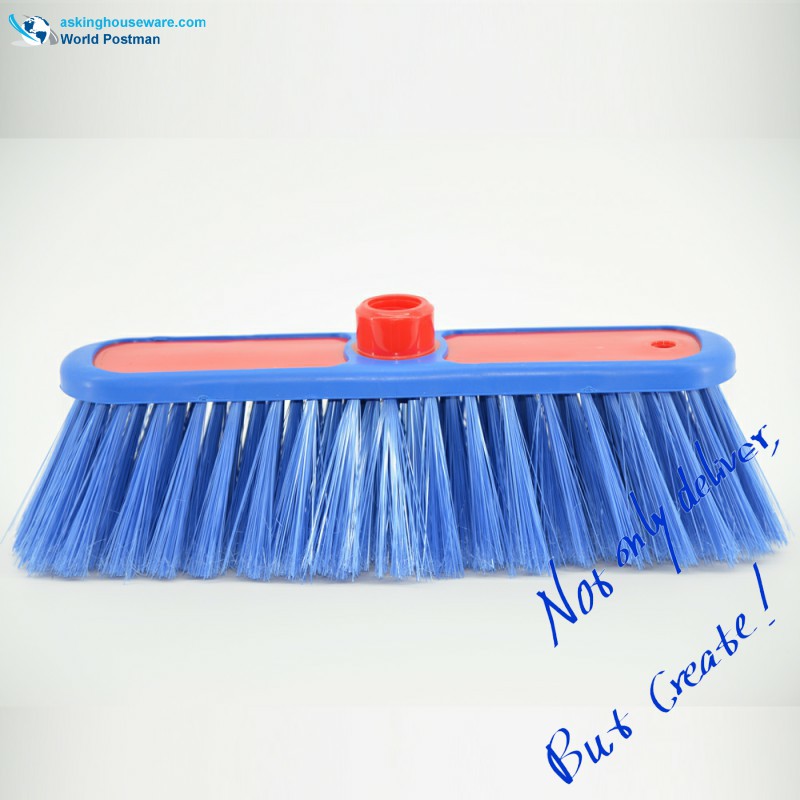 Akbrand Szersza deska do szczotek Plastikowa główka miotły z symetryczną miękką krawędzią TPR