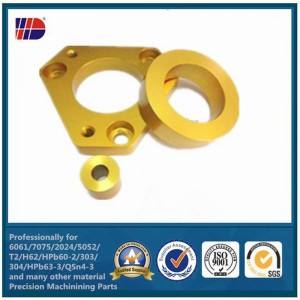 High Precision CNC Miedź Produkty do obróbki skrawaniem części toczone