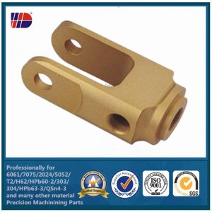 Wysoka precyzja OEM ODM CNC Obróbka mosiężna miedź brąz Części