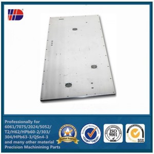 Duża płyta aluminiowa dobra Wykończenie cnc Obróbka części Usługi produkcyjne