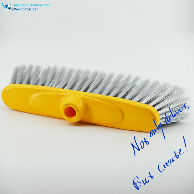 Akbrand Plastikowa główka miotły z płytką szczotkową w kształcie wrzeciona