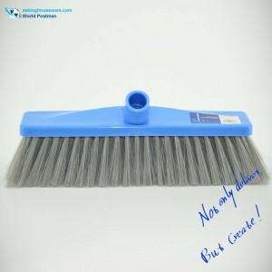 Akbrand Plastikowa główka miotły z szerszą płytką szczotki o skośnym wątku
