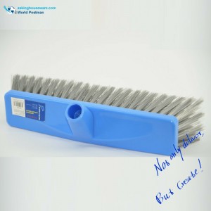 Akbrand Plastikowa główka miotły z szerszą płytką szczotki o skośnym wątku
