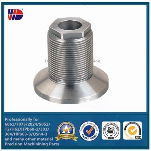 stal nierdzewna aluminium metal Precyzyjne toczenie CNC Części do obróbki