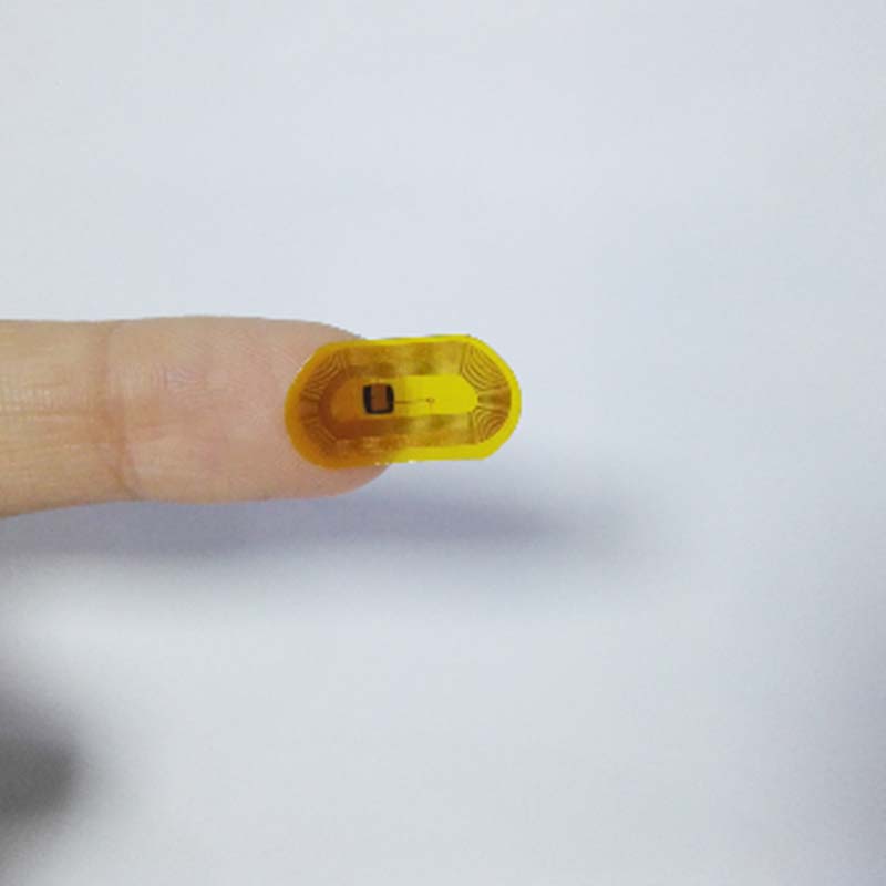 Darmowe próbki Niestandardowe drukowane mini 9mm programowalny hf iso14443a rfid zapisywalny fpc pcb elastyczny obwód drukowany mała wkładka tag NFC