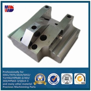 Frezowanie o wysokiej precyzji SUS316 obrabiany rowek przesuwny