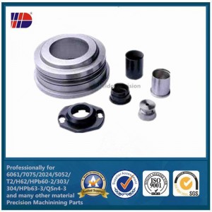 Producent ISO900 Precyzja Obróbka cnc ze stali nierdzewnej Części toczone
