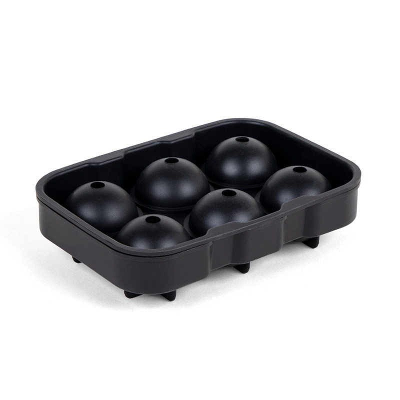 6 przegródek Silicon Ice Cube Ball Maker Mould Sphere Mould Party Tray Round Bar