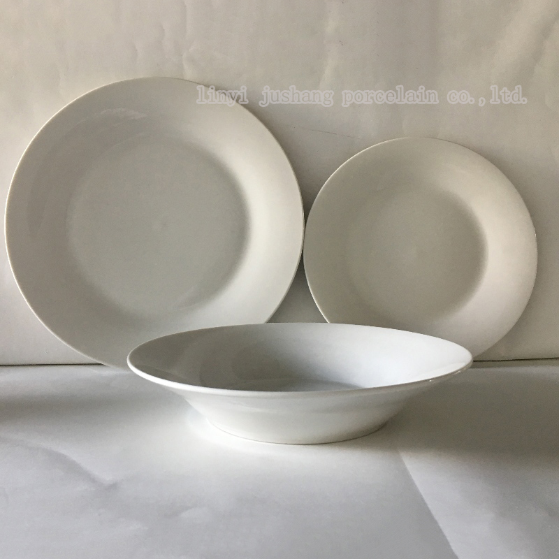 zastawa stołowa - 18-częściowy porcelanowy zestaw obiadowy