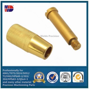 cnc Tokarka Element elektroniczny Obróbka metali Mosiądz brąz miedź Część