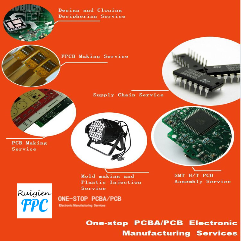 Niestandardowe akcesoria mobilne Elastyczny wyświetlacz LCD PCB Producent FPC z Shenzhen w Chinach