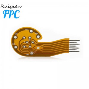 Dostosuj zatwierdzony Rohs Automotive Consumer Electronics LED elastyczny obwód drukowany fpc fpcb z czujnikiem linii papilarnych płyta FPC