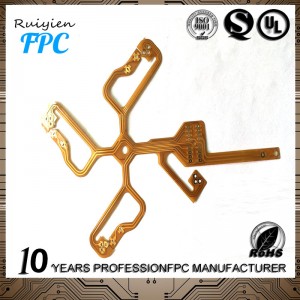 Ruiyien PCB, moduł kamery fpc FPC Poliamid Film Aplikacja elektroniczna FPC Płaski kabel elastyczny obwód drukowany